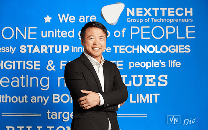 Ông Nguyễn Hòa Bình hiện là chủ tịch của Tập đoàn NextTech