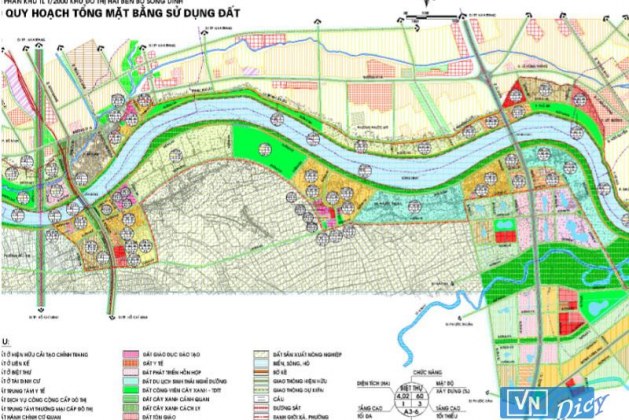 Quy hoạch Khu đô thị hai bên bờ Sông Dinh, TP Phan Rang – Tháp Chàm
