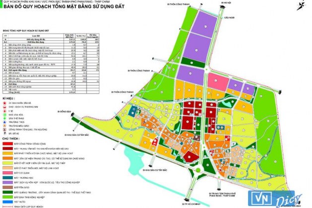 Quy hoạch phân khu Khu vực phía Bắc TP Phan Rang-Tháp Chàm