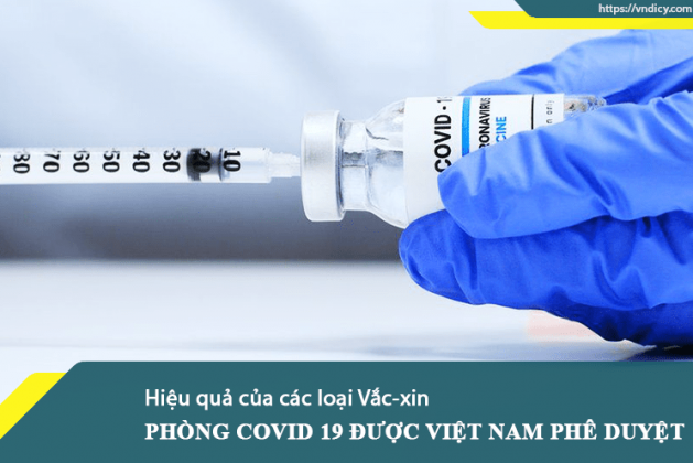 Hiệu quả của vắc-xin phòng Covid 19 được phê duyệt tại Việt Nam