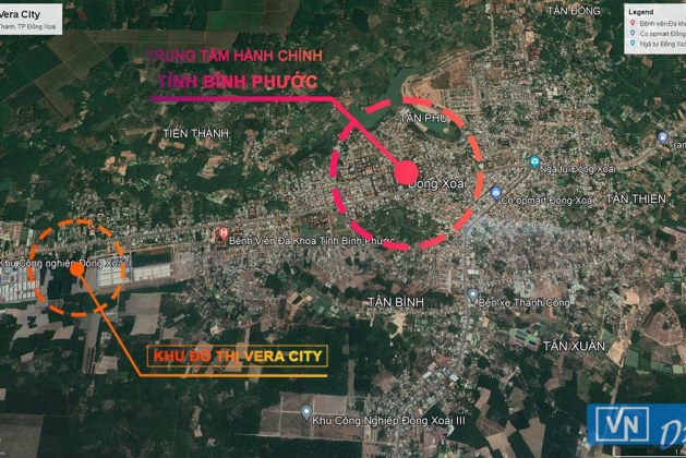 Dự án Vera City (TP Đồng Xoài, tỉnh Bình Phước)
