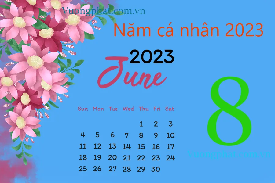 Số 8 - Năm cá nhân 2023