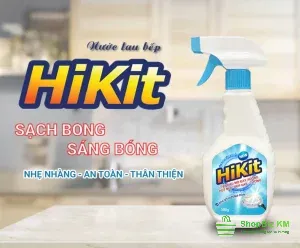 Tẩy dầu mỡ HiKit, vệ sinh nhà bếp, xoong nồi, đáy chảo