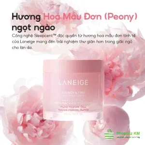 Mặt nạ ngủ Laneige Bouncy & Firm, Water, Cica xuất xứ Hàn Quốc